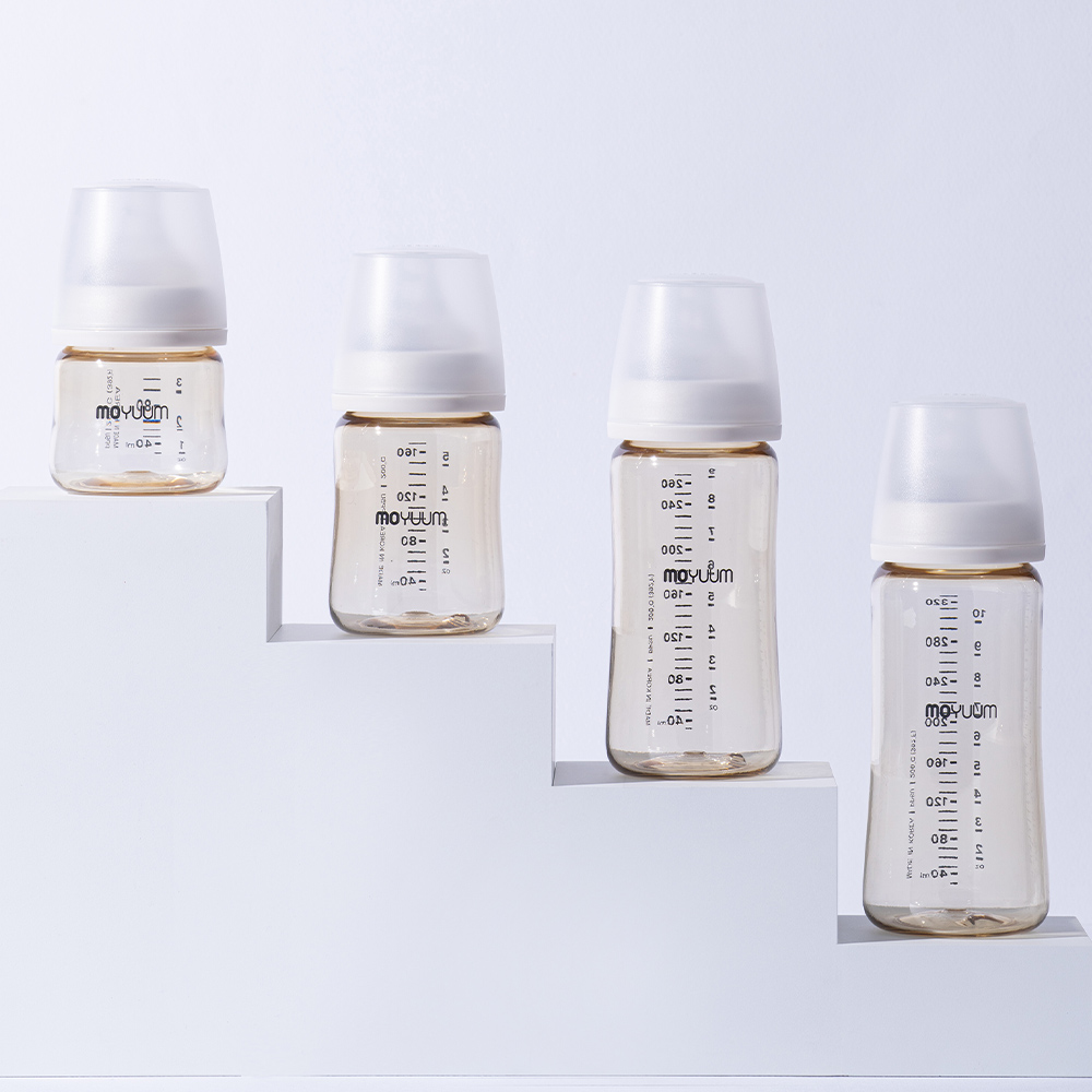 韓國 MOYUUM - 第三代PPSU寬口奶瓶-經典款(1m+)-170ml
