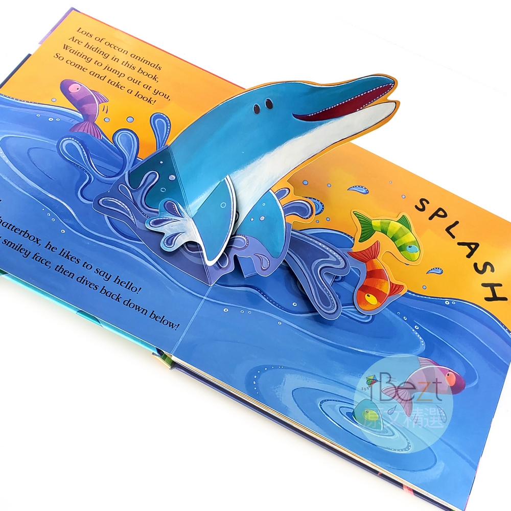 The Very Silly Shark 大開本驚奇觸摸立體書