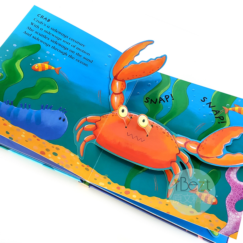 The Very Silly Shark 大開本驚奇觸摸立體書