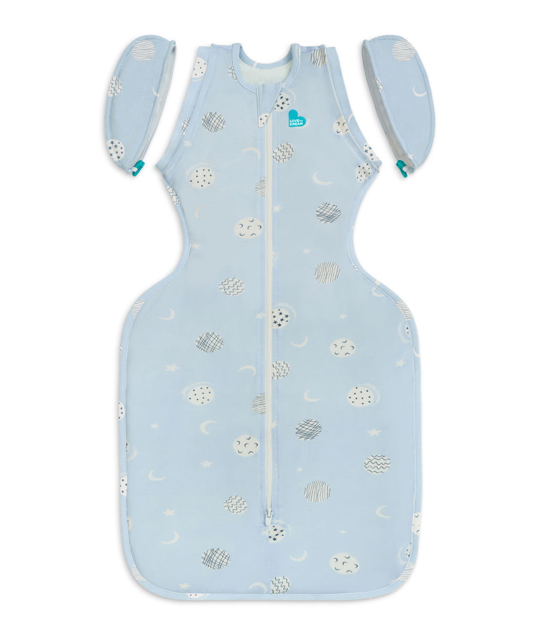澳洲 Love to dream - 可拆袖 竹纖維輕薄款睡袋-月光藍