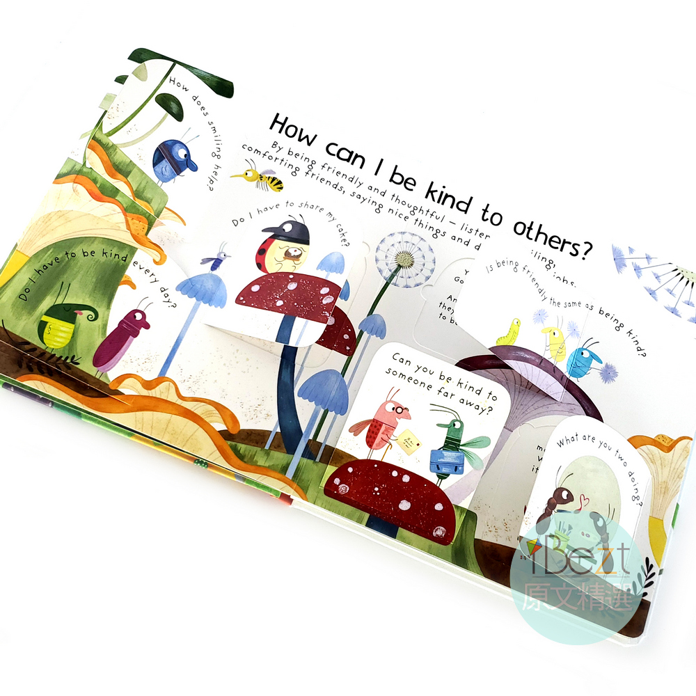 How can I be Kind Lift-the-Flap First Questions and Answers｜媽咪愛