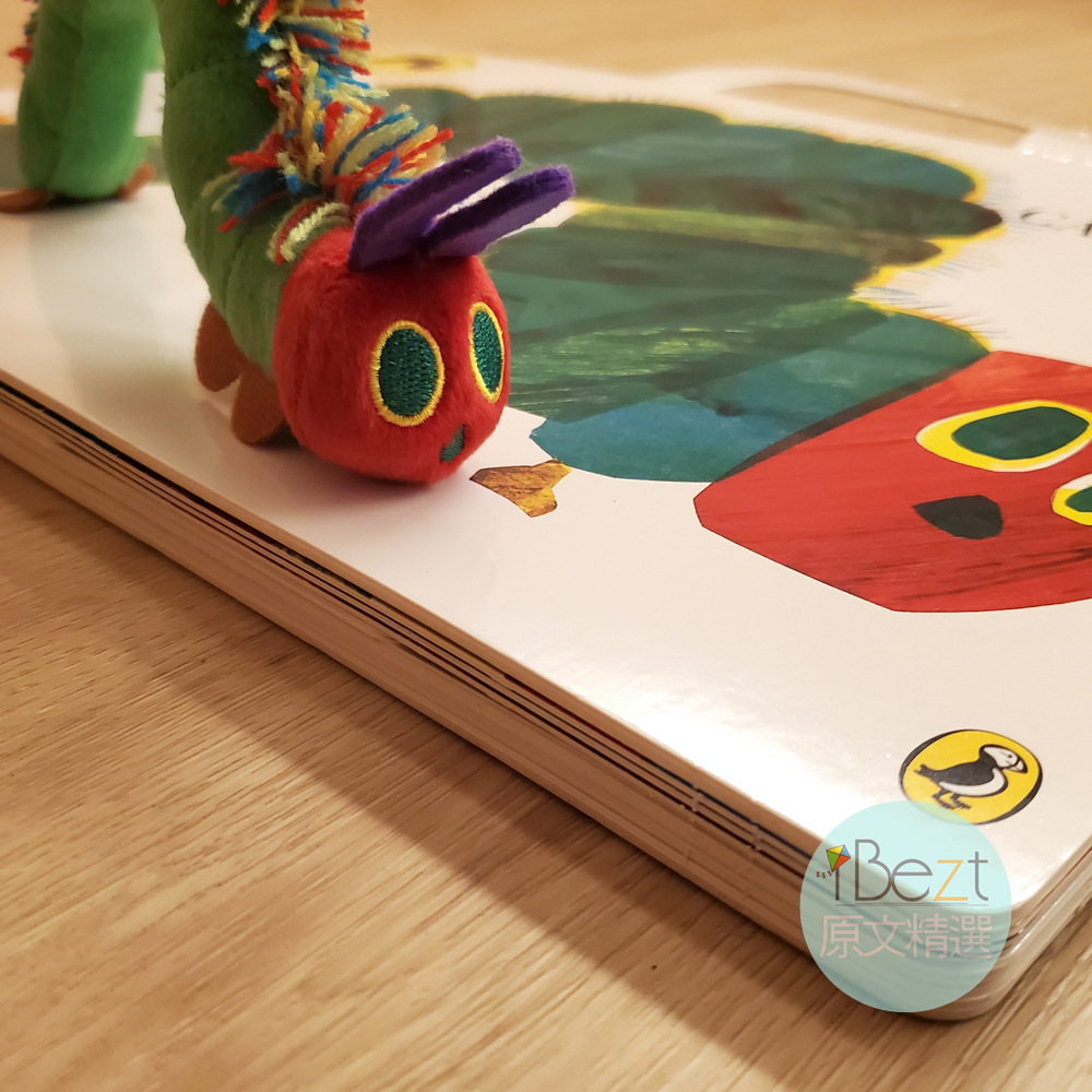 The Very Hungry Caterpillar好餓毛毛蟲超大典藏版附玩偶