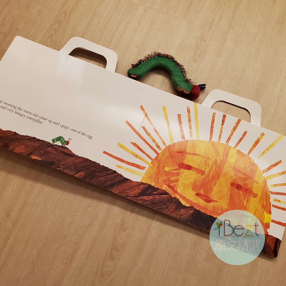 The Very Hungry Caterpillar好餓毛毛蟲超大典藏版附玩偶