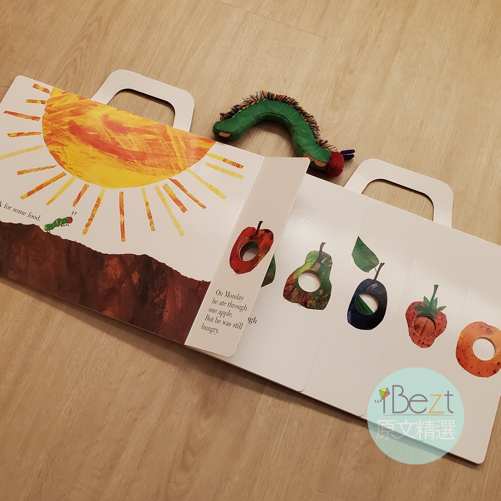 The Very Hungry Caterpillar好餓毛毛蟲超大典藏版附玩偶