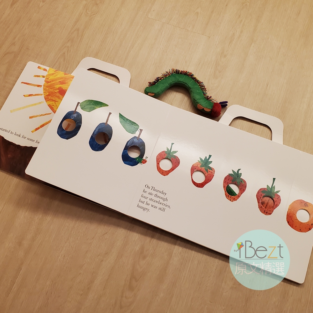 The Very Hungry Caterpillar好餓毛毛蟲超大典藏版附玩偶