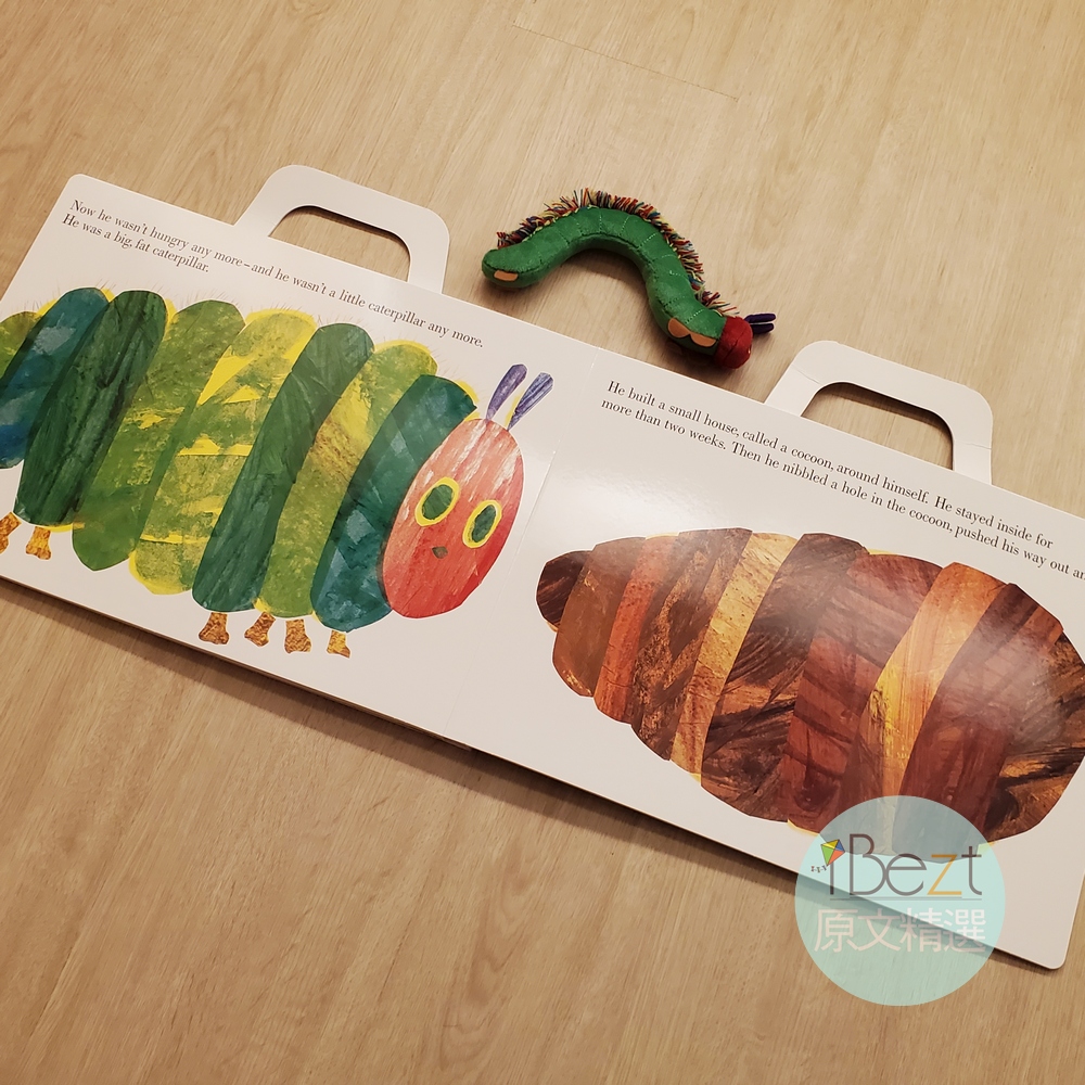 The Very Hungry Caterpillar好餓毛毛蟲超大典藏版附玩偶