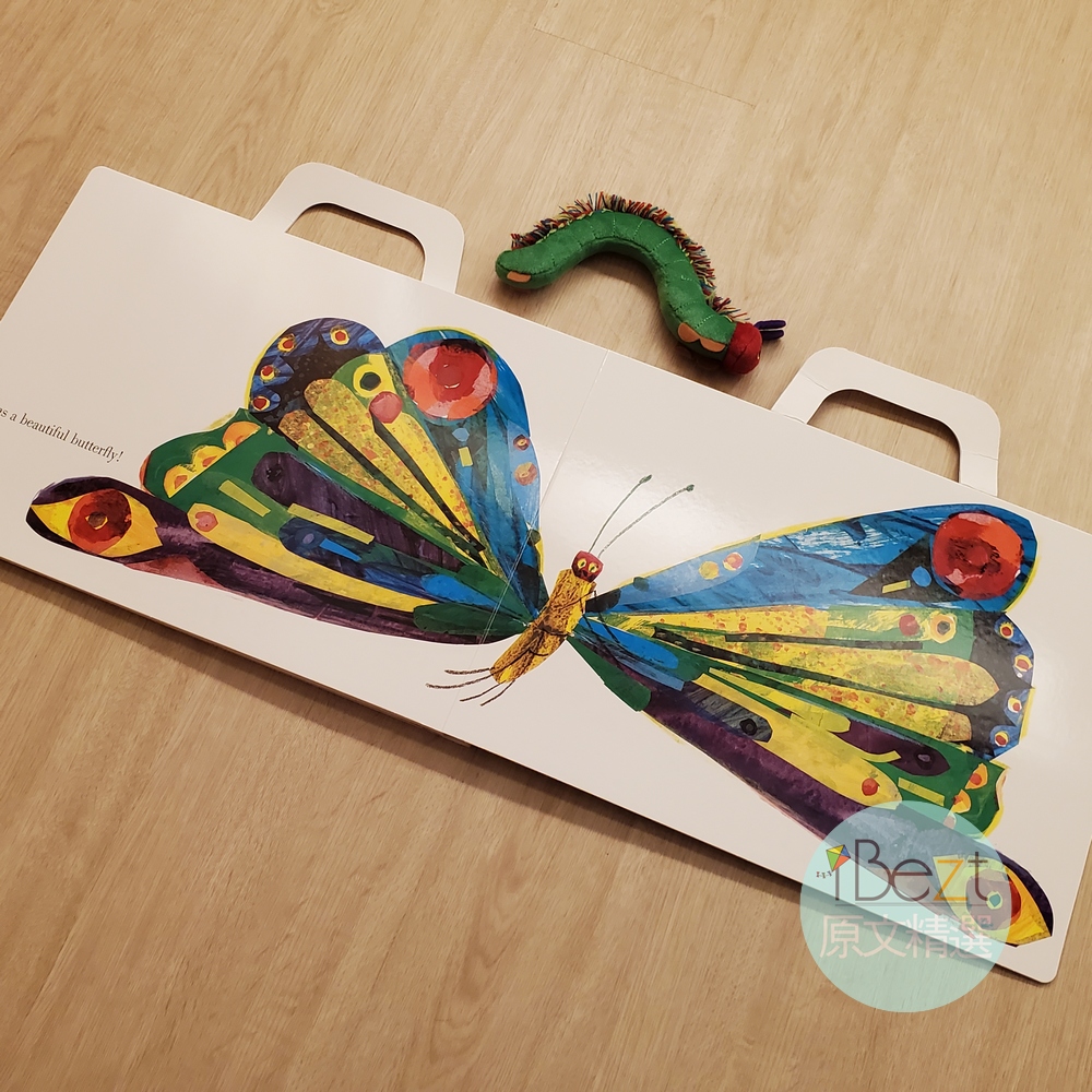 The Very Hungry Caterpillar好餓毛毛蟲超大典藏版附玩偶