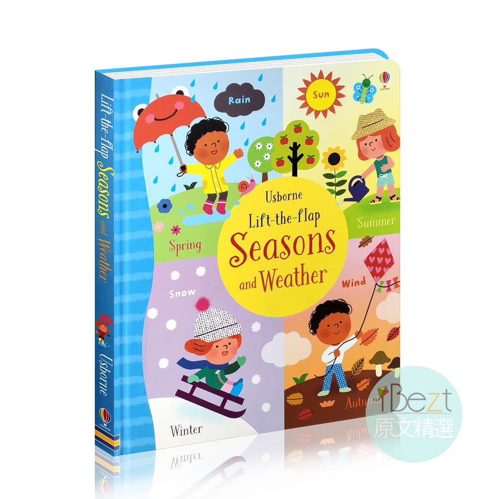 Lift-the-Flap Seasons and Weather 80頁翻翻書關於季節的變動
