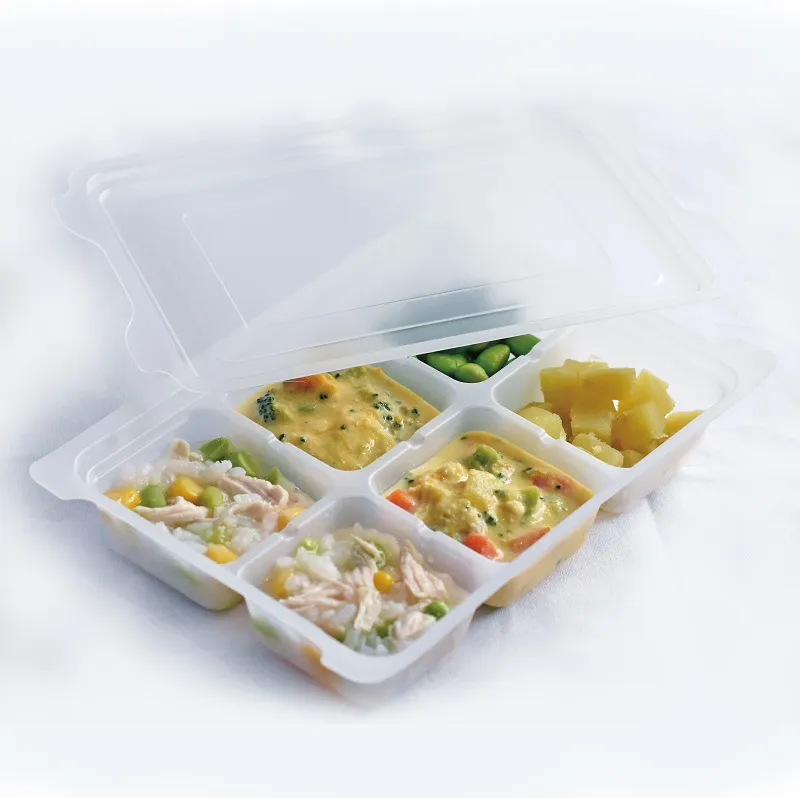 akachan honpo - 離乳食品冷凍儲存盒 (L號)-50mlｘ6格-日本製