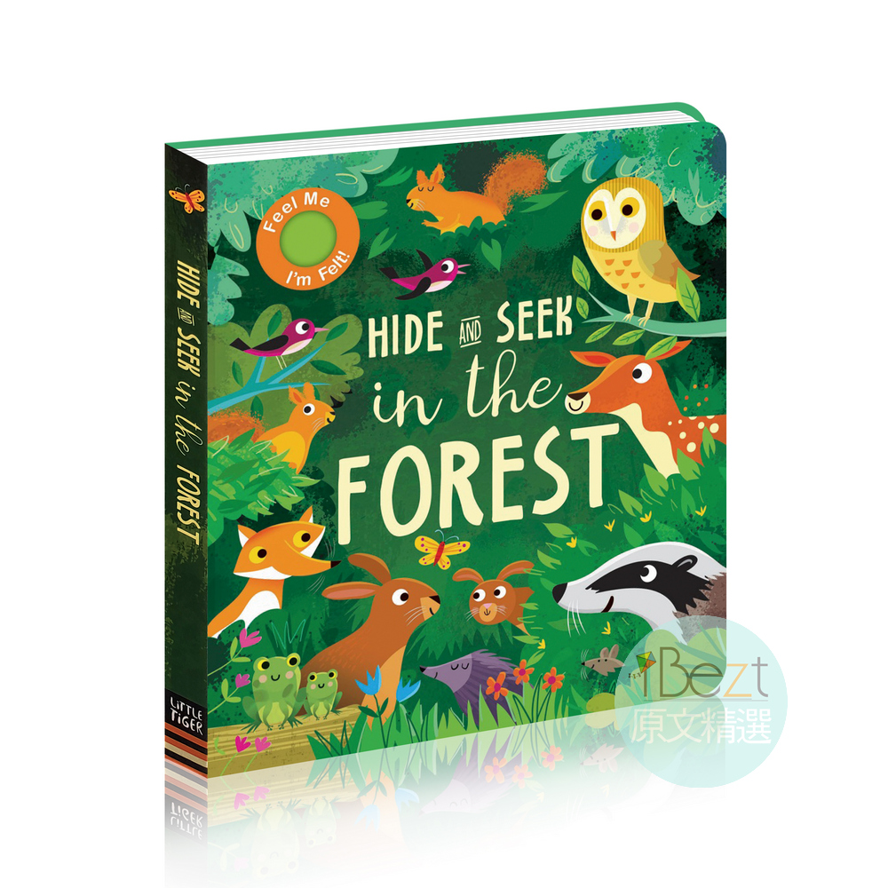 In the Forest Hide and Seek躲貓貓觸摸硬頁書