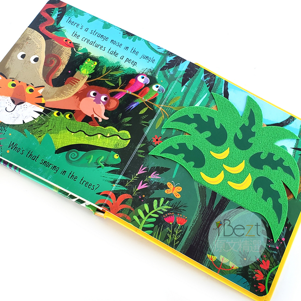 In the Forest Hide and Seek躲貓貓觸摸硬頁書