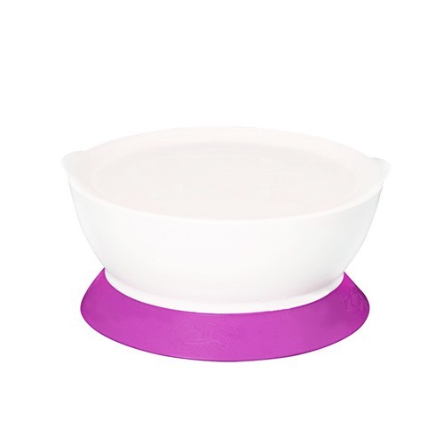 美國 Calibowl - 吸盤碗-粉色
