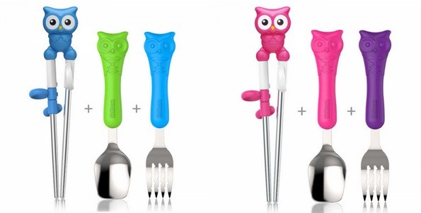 學習餐具,迪士尼,Kitty,碗盤,湯叉,學習筷