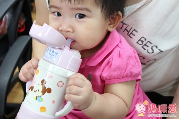 兒童雙握把保溫學習杯