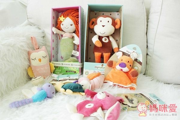 ❤美國My Natural❤天然純棉玩偶 / 安撫巾 / 無毒環保固齒器
