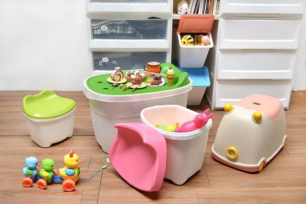 【樹德SHUTER】 兒童收納桌椅組 / 玩具收納