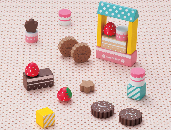 日本,居家,小物,可愛,乳牙,乳牙保存盒,衣架,家家酒,蛋糕,積木,木頭,玩具