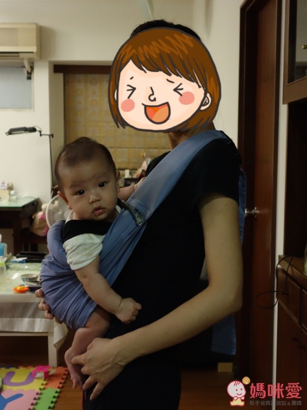 能把小西瓜的屁屁穩穩托住的背巾，媽咪要帶小西瓜去逛街囉～