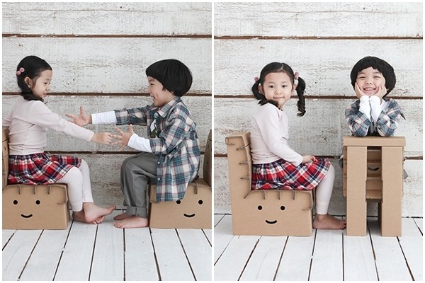 Korean Corner紙製奇趣麥莉桌椅