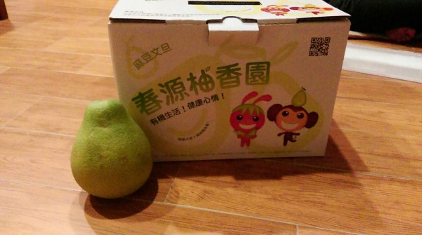 中秋的腳步靠近囉!有機文旦柚禮盒不管是送禮或自己吃,都很合適呢!