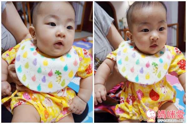 日本純手工八層紗雙面圍兜