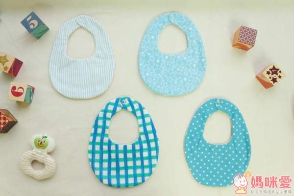 日本純手工八層紗雙面圍兜