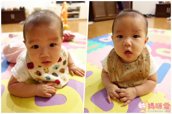 日本純手工八層紗雙面圍兜