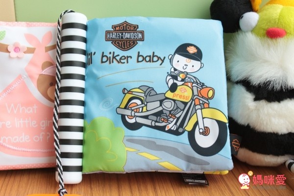 美國 Kids Preferred 哈雷官方授權 小騎士布書