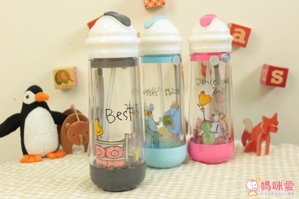 美國drinkadeux 雙層兒童水壺