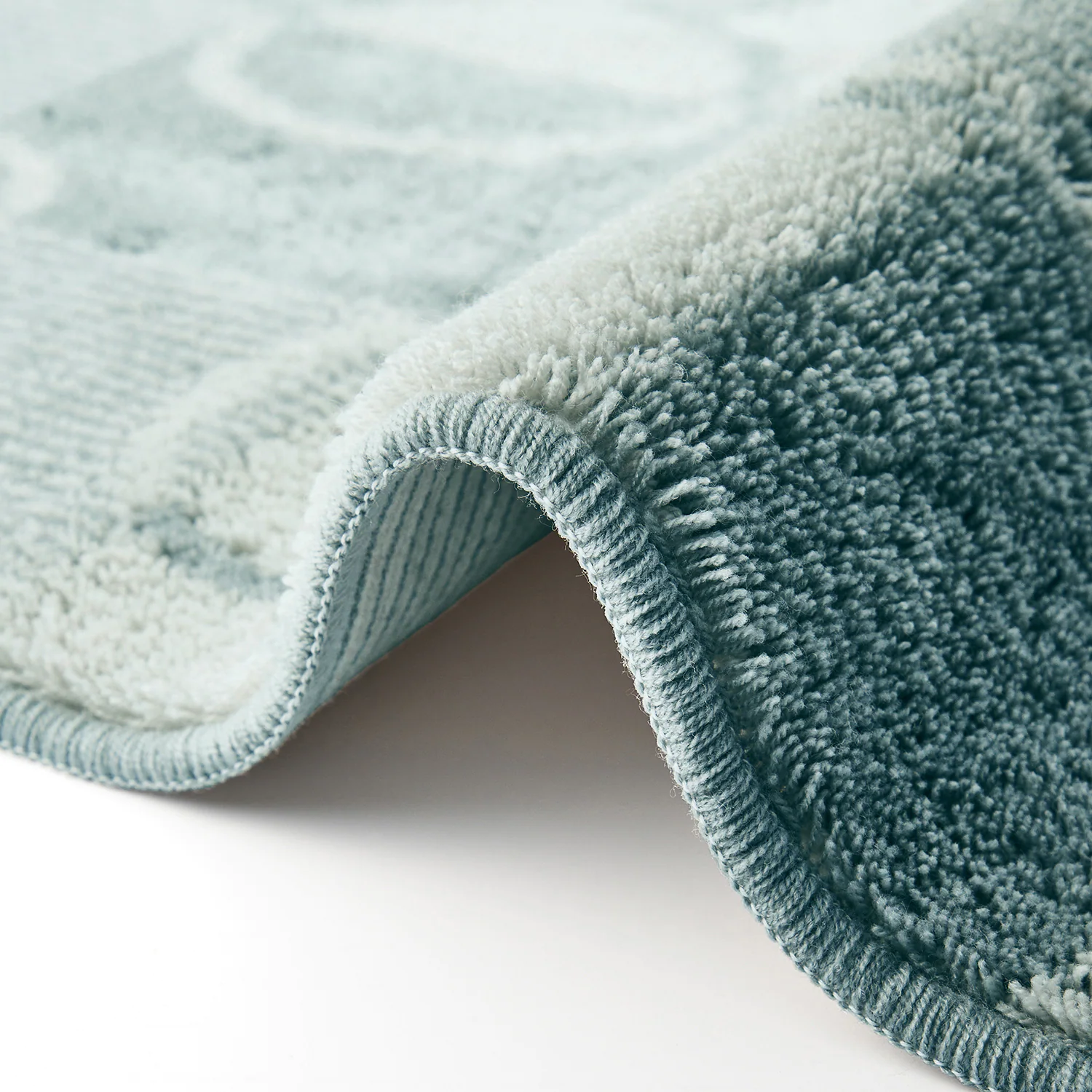 日本千趣會 - 迪士尼 長條型腳踏墊(廚房/臥室)-米奇格子-淺灰