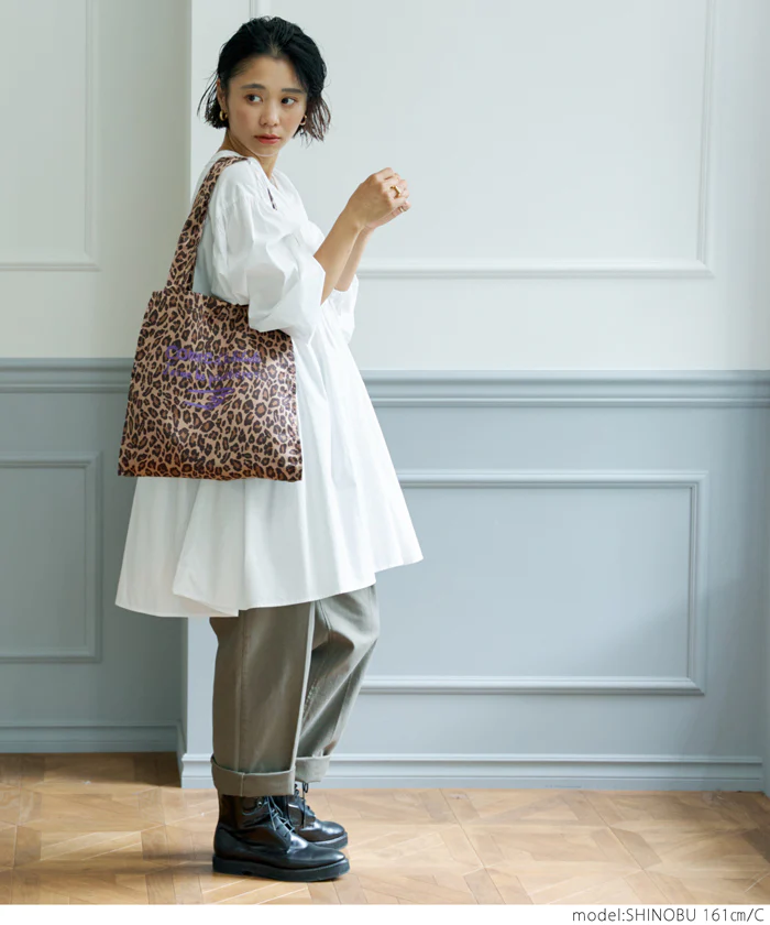 日本 COCA - 大容量三層肩背帆布袋-flaner-淺綠