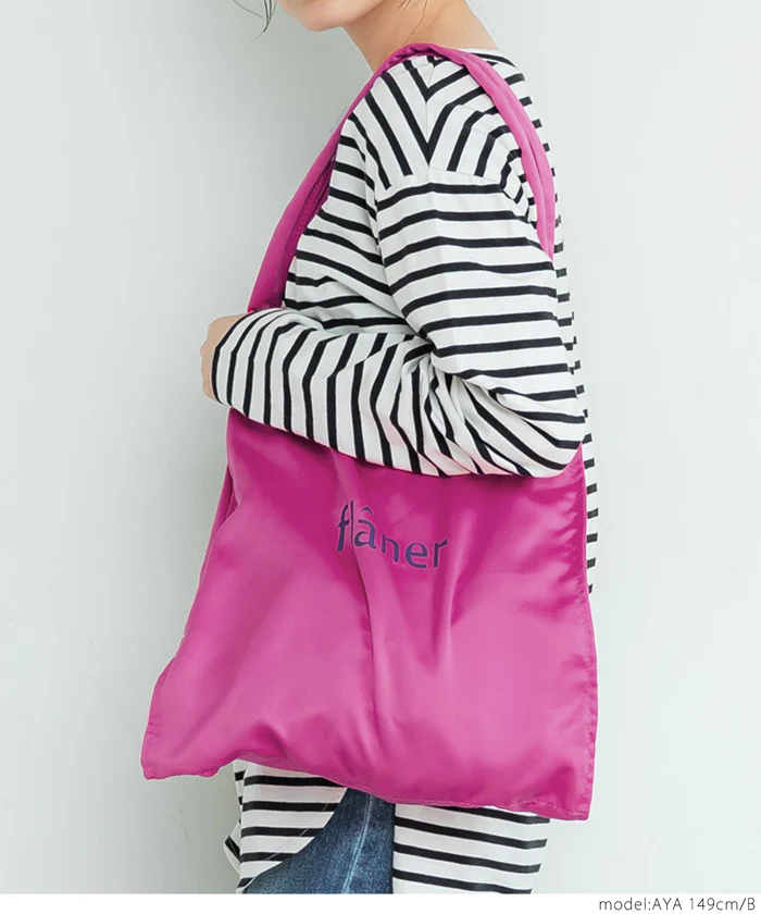 日本 COCA - 大容量三層肩背帆布袋-flaner-淺綠