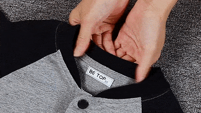 純棉立體造型拼色外套-恐龍寶寶-深藍+灰