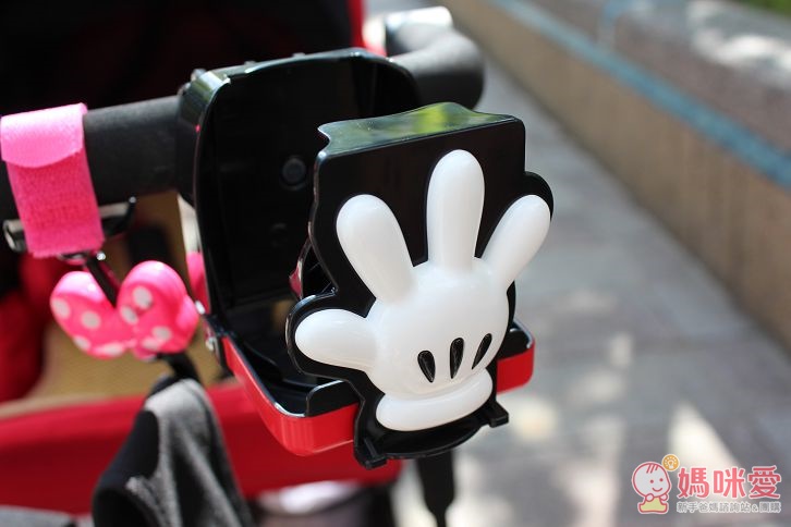 日本迪士尼 TOMY 手推車萬用置杯架