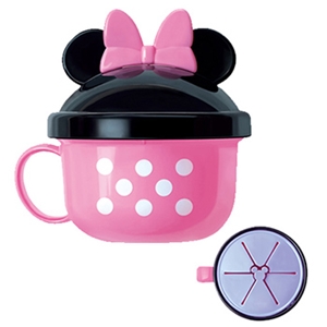 日本製握把防漏零食杯