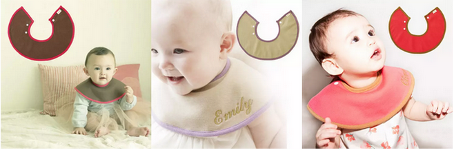 【日本 MARLMARL】 刺繡姓名 ❤寶寶的專屬禮物❤360度造型圍兜 / 圍兜禮盒組