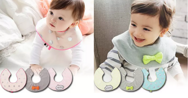 【日本 MARLMARL】 刺繡姓名 ❤寶寶的專屬禮物❤360度造型圍兜 / 圍兜禮盒組