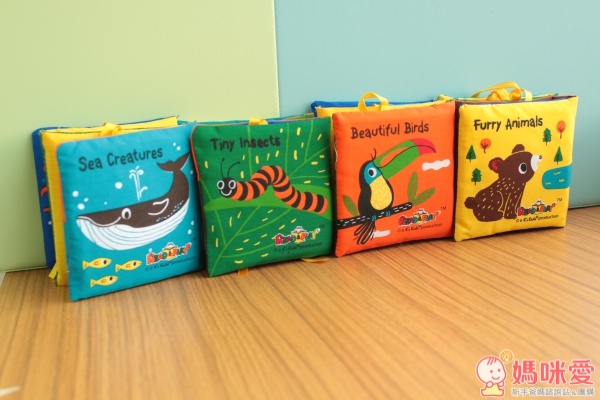 寶寶感官發展第一步【美國 K's Kids 布書】