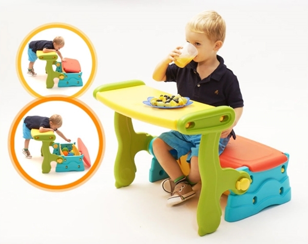 美國 Grow'n up 三用可收納桌椅