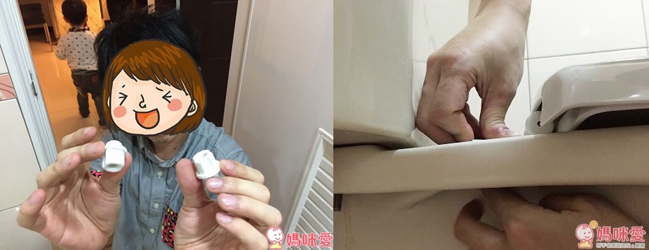 韓國 DURI雙層設計子母馬桶蓋