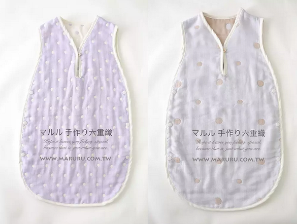 日本設計x台灣縫製【MARURU】手作六層/五層紗 ❤ 防踢背心/點點被/服飾（新品加入！）