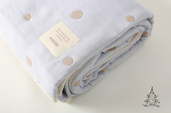 日本設計x台灣縫製【MARURU】手作六層/五層紗 ❤ 防踢背心/點點被/服飾（新品加入！）