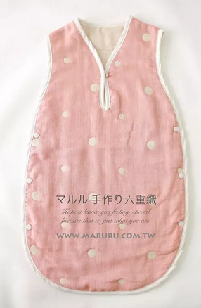 日本設計x台灣縫製【MARURU】手作六層/五層紗 ❤ 防踢背心/點點被/服飾（新品加入！）