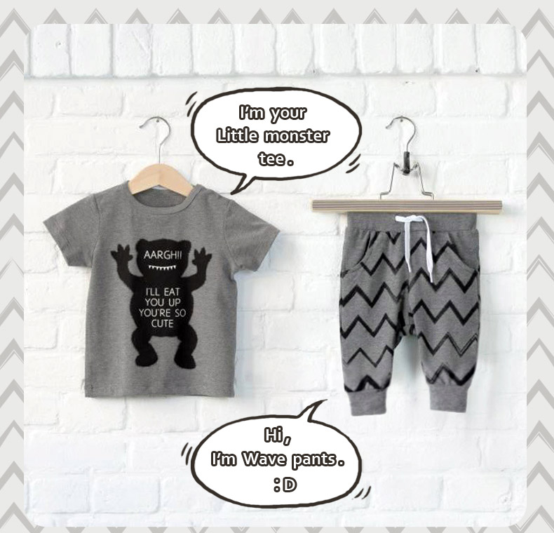 【預購】透氣舒適❤Minizone純棉夏季家居服＆網眼洞洞系列❤大童 / 小童套裝