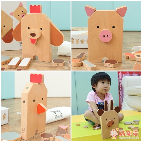 俄羅斯 Shusha Toys 》精緻手工創意木頭玩具 ♥ 媽咪寶貝玩設計
