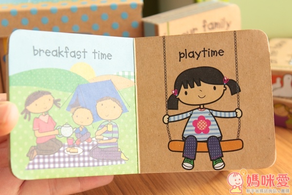 【美國​innovativeKids】方塊厚紙書塔 ♫ 可愛插畫陪伴寶貝簡單學英文