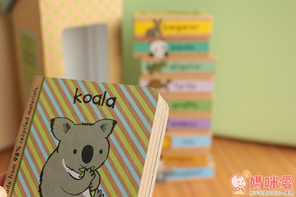 【美國​innovativeKids】方塊厚紙書塔 ♫ 可愛插畫陪伴寶貝簡單學英文