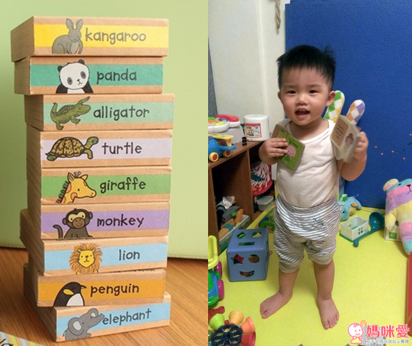 【美國​innovativeKids】方塊厚紙書塔 ♫ 可愛插畫陪伴寶貝簡單學英文