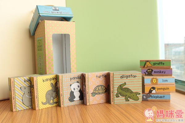 【美國​innovativeKids】方塊厚紙書塔 ♫ 可愛插畫陪伴寶貝簡單學英文