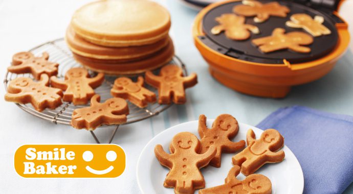 日本 recolte 微笑鬆餅機